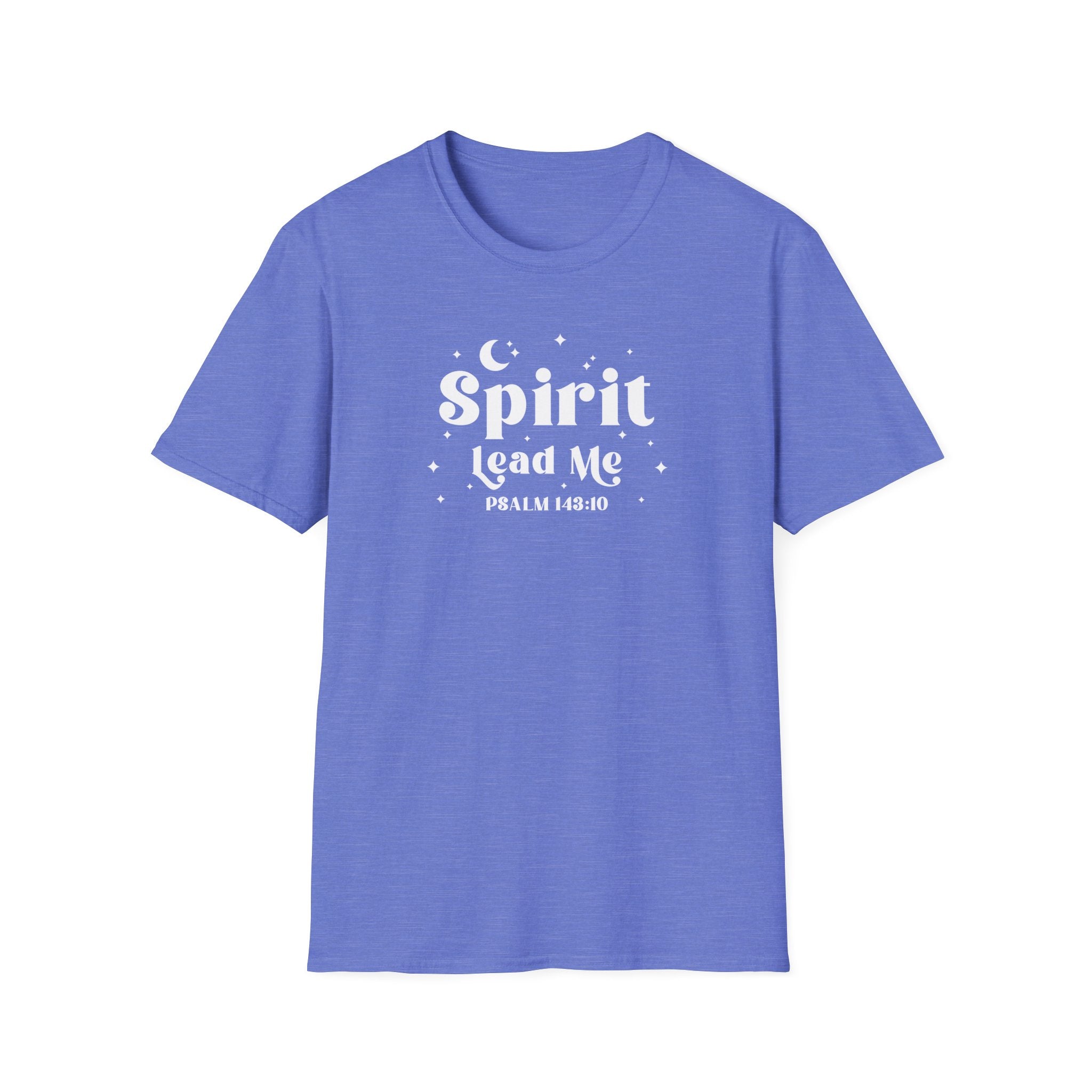 Spirit Lead Me Psalm 143:10 Unisex Softstyle T-Shirt